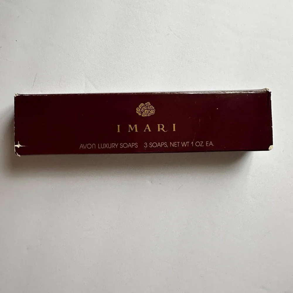 Vintage‎ 1991 Avon Imari Luxury Soaps Set 3 Bars 1oz Each New In Box